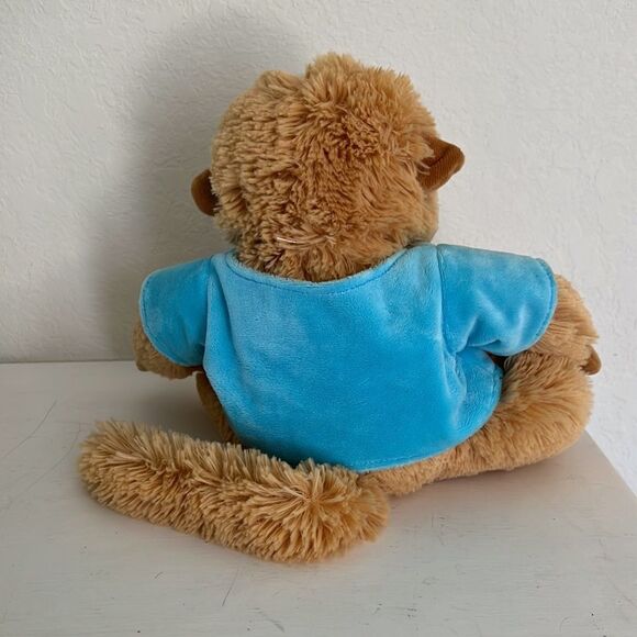 Wild About You Monkey Stuffed Plush Animal - Picture 2 of 2